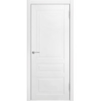 Межкомнатная дверь Модель L-5.3 ДГ белая эмаль