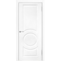 Межкомнатная дверь Модель L-6 ДГ белая эмаль