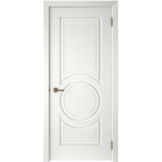 Межкомнатная дверь Модель Скин-5 ДГ белая эмаль