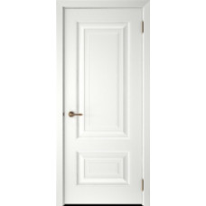 Межкомнатная дверь Модель Скин-6 ДГ белая эмаль