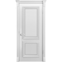 Межкомнатная дверь Модель Торес ДГ белая эмаль