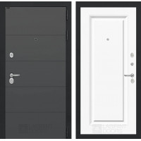 Входная дверь ART графит 27 - Эмаль RAL 9003