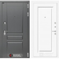 Входная дверь Платинум 27 - Эмаль RAL 9003