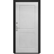 Металлические двери L - 21 - ФЛ-609 (L-52, 10мм, белый матовый)