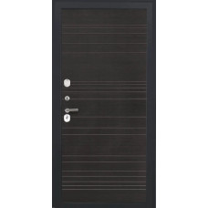 Металлические двери L - 22 - ФЛ-643 (10мм, венге поперечный)