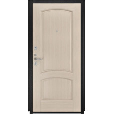 Металлическая дверь Luxor - 25 - Лаура (16мм, беленый дуб)
