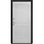 Металлические двери L - 28 - ФЛ-609 (L-52, 10мм, белый матовый)