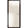 Металлическая дверь L - 34 - ПВХ ФЛ-244 (10мм, беленый дуб)