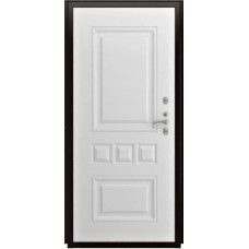 Металлическая дверь Luxor - 35 - фл-608 винорит white