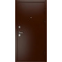 Металлические двери L - 3a - ФЛ-701 (10мм, дуб шоколад)