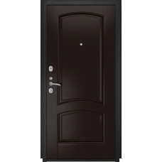 Металлические двери Luxor - 3b - Лаура (16мм, венге)
