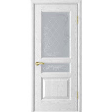 Межкомнатная дверь Атлант-2 (ясень белая эмаль до)