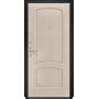 Металлические двери Аура - Лаура (16мм, беленый дуб)