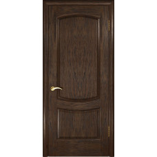Межкомнатная дверь Лаура 2 (Мореный дуб, глухая, 900х2000)