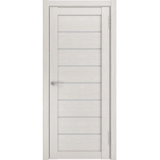 Межкомнатная дверь ЛУ-7 (Беленый дуб белое стекло) 900x2000