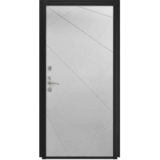 Металлические двери L - 45 - ФЛ-291 (10мм, белый софт)