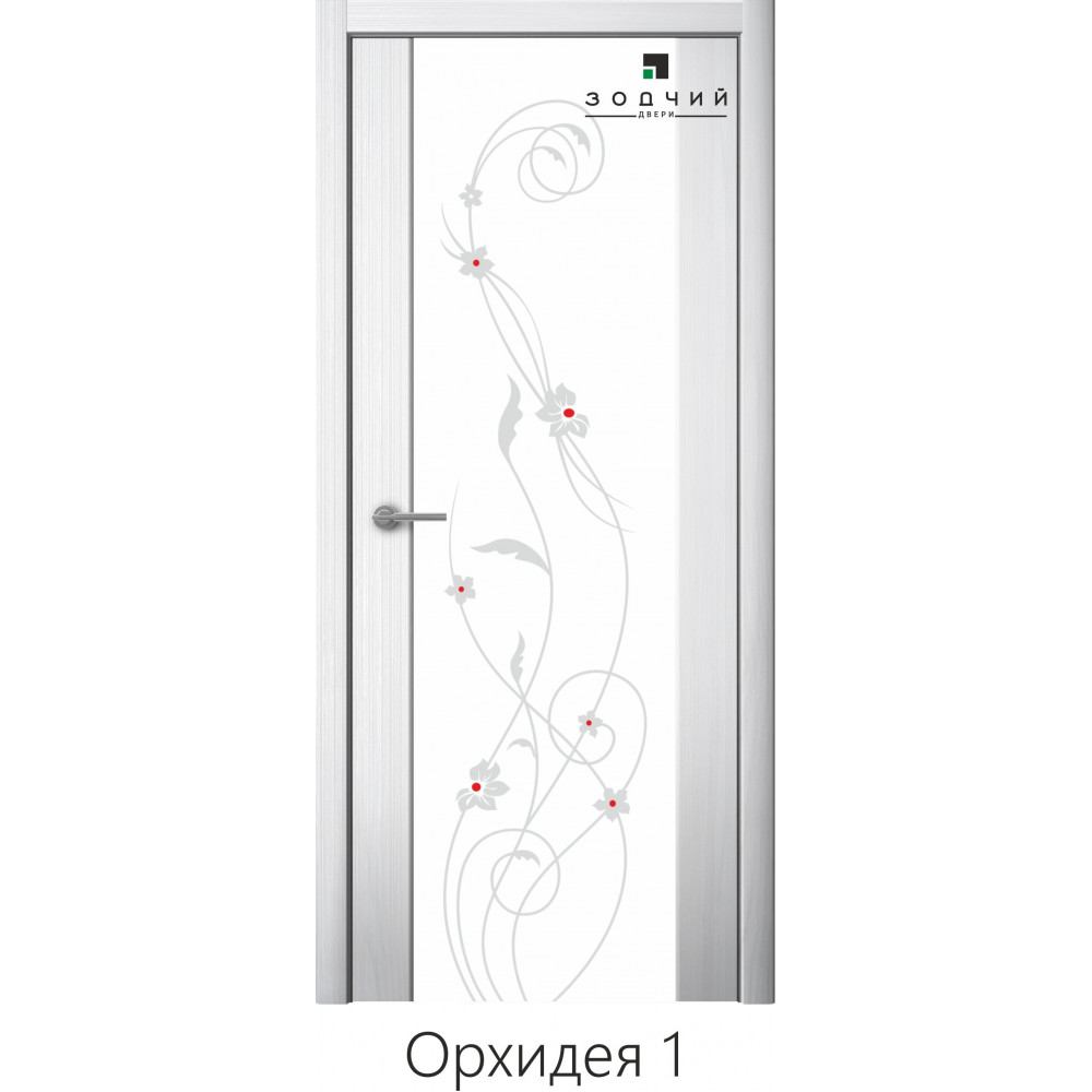 Дверь Стиль 1 (рис. Орхидея)