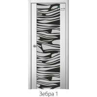 Дверь Стиль 1 (рис. Зебра)