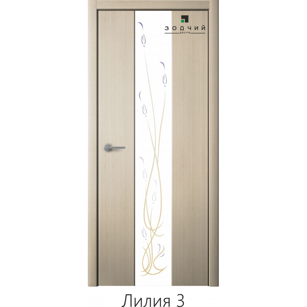 Дверь Стиль 3 (рис. Лилия)