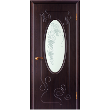Дверь Вальс (Цвет: Макассар)