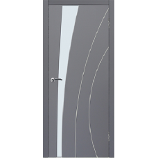 Дверь Вираж (Цвет: Графит)